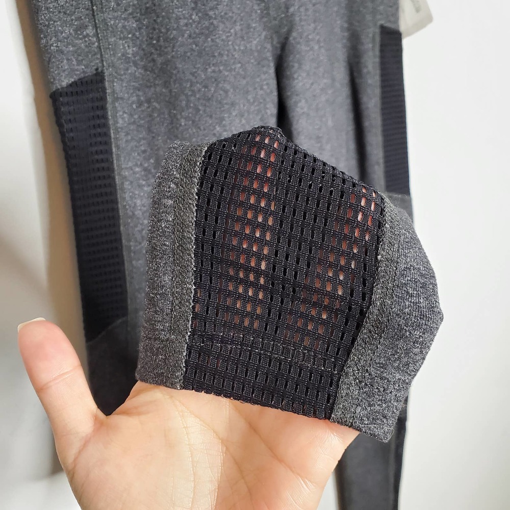 BEYOND YOGA • Charcoal Dark Gray Mesh Behavior High Waist Legging NEW Sz S - Picture 5 of 7